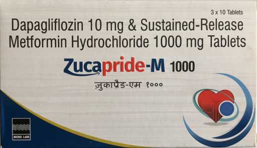 ZUCAPRIDE-M 1000MG TABLET