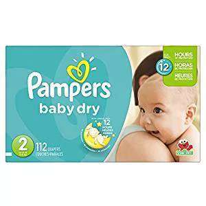 PAMPERS BABY DRY PANTS S-40